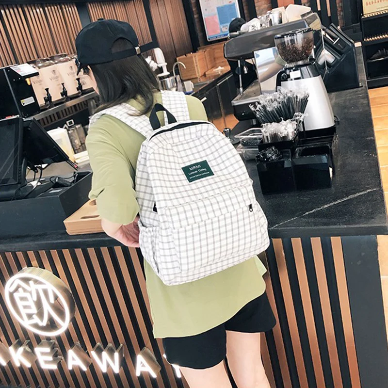 

2019 Women Nylon Backpack Fashion School Bag Fot Student Backbag Rugzak Teenage Girls Backpack Women Bagpack Backbag Rucksack