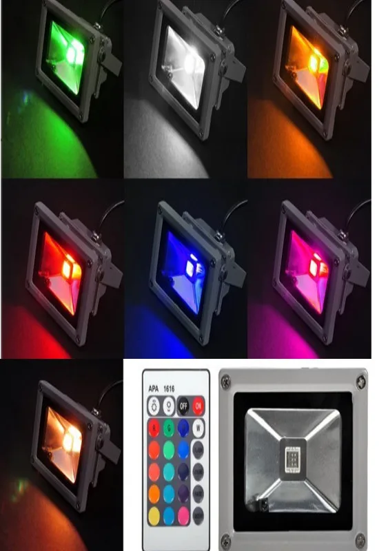 

16 Colors Changing led underwater Light RGB 10W DC12V-24V blubs Led Spotlight Waterproof IP65 for indoor outdoor lighting lamp