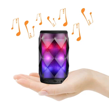 

Etmakit Can Shape Bluetooth Speaker Black Portable Wireless Speaker for Car Phone NK-Shopping