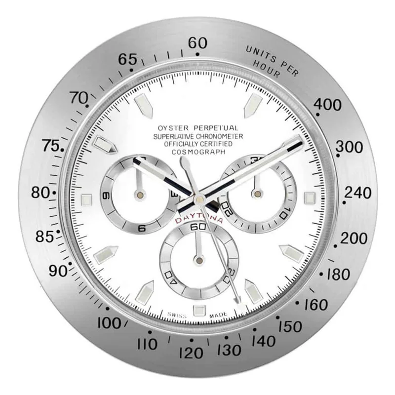 Белый серебрянный металлический Streel настенные часы наручные часы художественная декорация настенные часы лучший подарок для украшения дома
