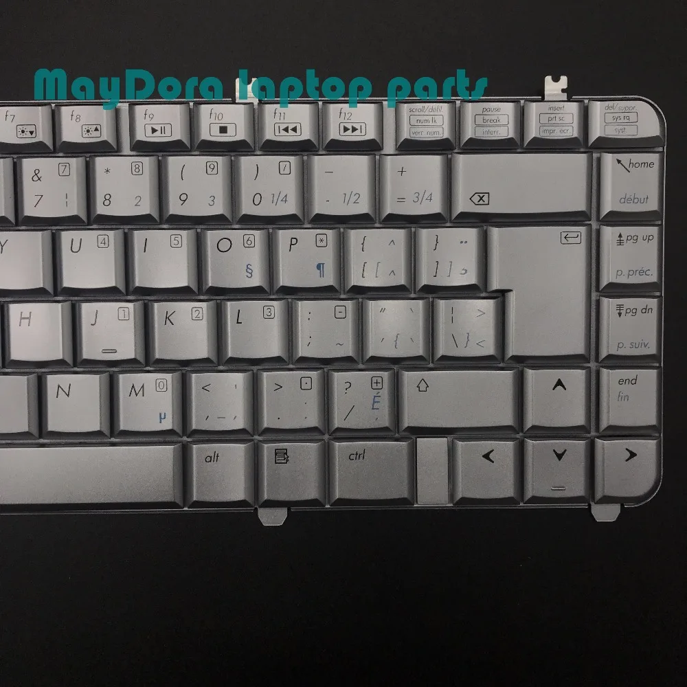 Ноутбук части для hp Pavilion dv5 dv5-1000 DV5-1100 dv5t dv5z серебро может клавиатура AEQT6K00120