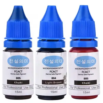 

15ml Semi Permanent Makeup Lip Tone Eyebrow Pure Pigment Tattoo Color Microblading Tattoo Ink Tattoo Supplies