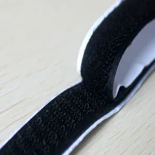 2 Rolls 1m lHook and Loop Self Adhesive Fastener Strong Tape Hook and Loop adesivo sugru 1m Designer velcro adhesive