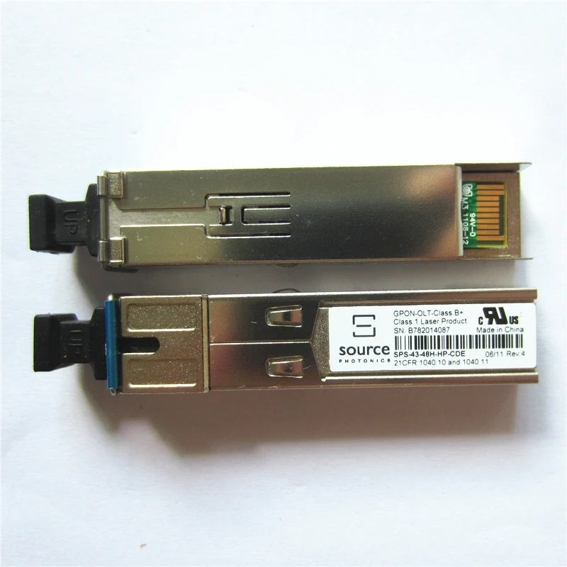 Источник SFP модуль приемопередатчика GPON-OLT-класс B+ SC разъем SFP приемопередатчик модуль совместимый Huwei zte GPON карты оптический модуль