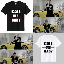 [MYKPOP] EXO позвоните мне альбом Thirts Повседневная хлопковая одежда футболка Топы с короткими рукавами KPOP футболка для фанатов SA18060904