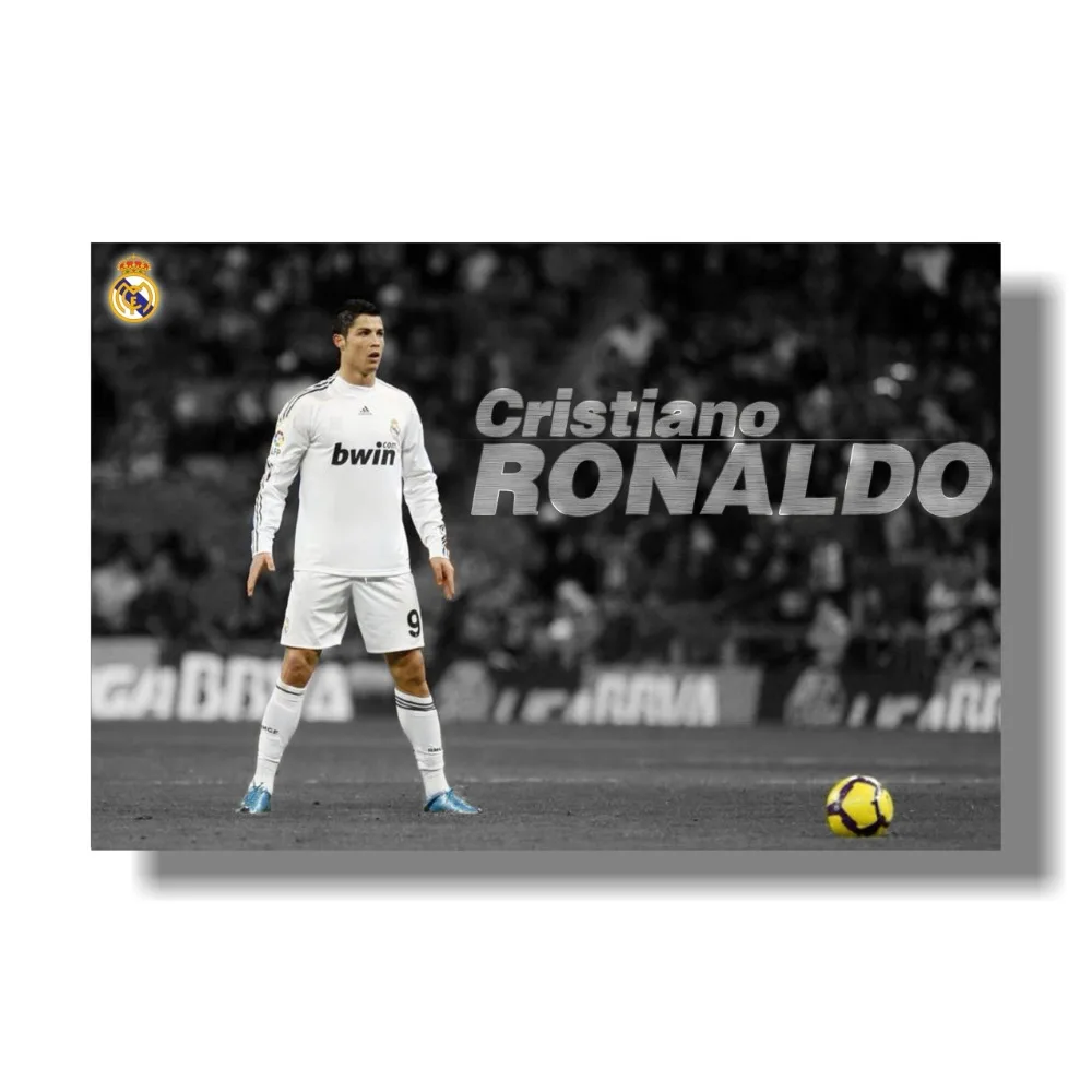 

Cristiano Ronaldo Poster Football Figure Ronaldo CR7 For Home Decor HD posters