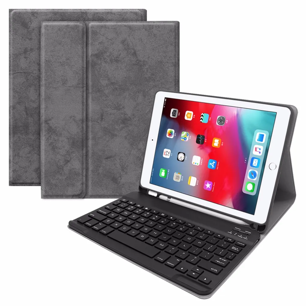 Чехол для планшета складная клавиатура, Bluetooth клавиатура премиум кожа Keyboar для iPad Pro 9,7 защитные чехлы