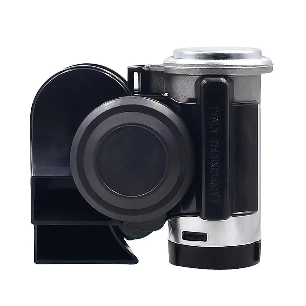 12V 139dB Car lacquer Gold Snail Compact Dual Air Horn for Car Vehicle Motorcycle Yacht SUV Boat