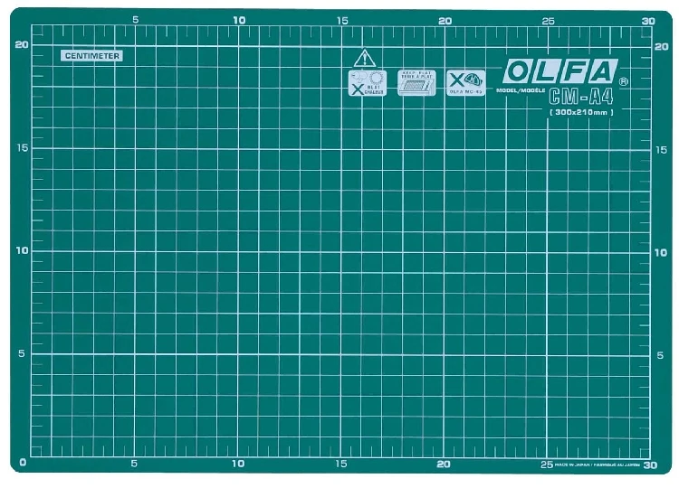 Ограниченная по времени Прямая Япония Olfa R-более A4 режущая пластина гравировка Размер: 225*320 2 мм