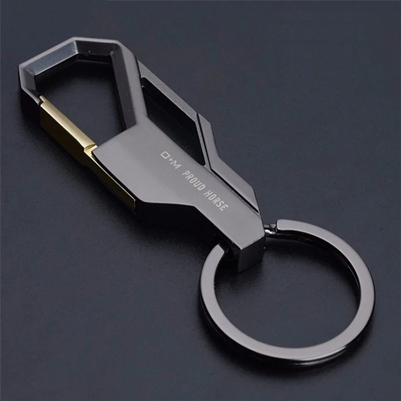 

Metal Keychain Creative Car Key Ring For Men Waist pendant Key chain holder Jewelry Ornament Gift Car Accessories
