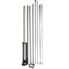 29,6 МГц hf антенна Коротковолновая антенна 27~ 90 МГц cb GP базовая станция антенна Заводская розетка антенна SO239 разъем 5,2 метров