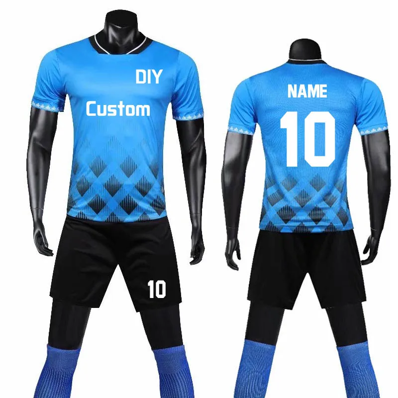 2018 2019 Men's Soccer Jerseys Set Survetement Football Team Training