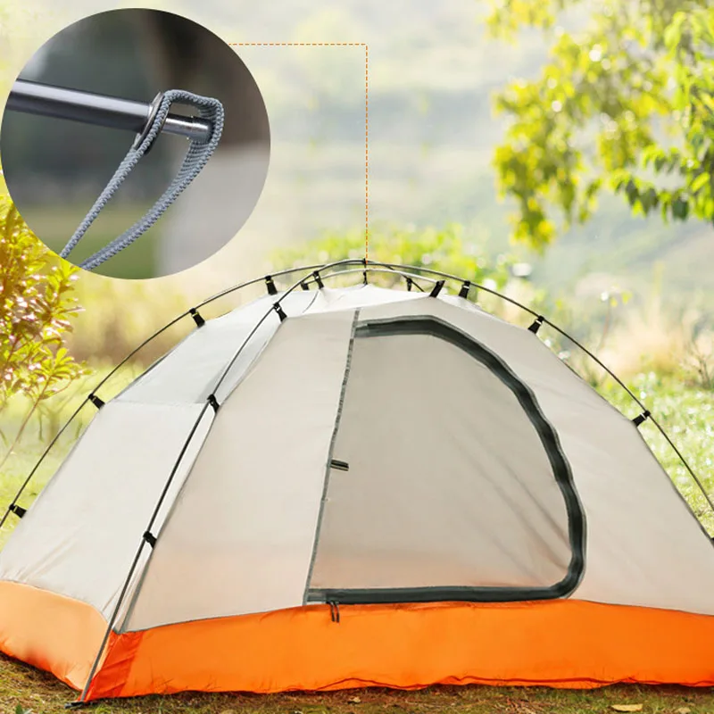 Kaufen Hewolf Outdoor Professionelle Doppel schicht Zelt Wilden Schnee Berg Camping Ausrüstung Multi Person Ultra licht Schnee Rock zelt