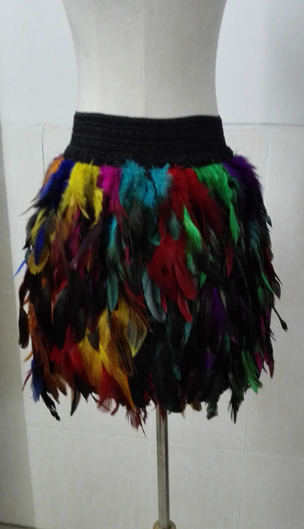 SKT17004-15.75-inches-(40cm)rainbow-color-skirt-4