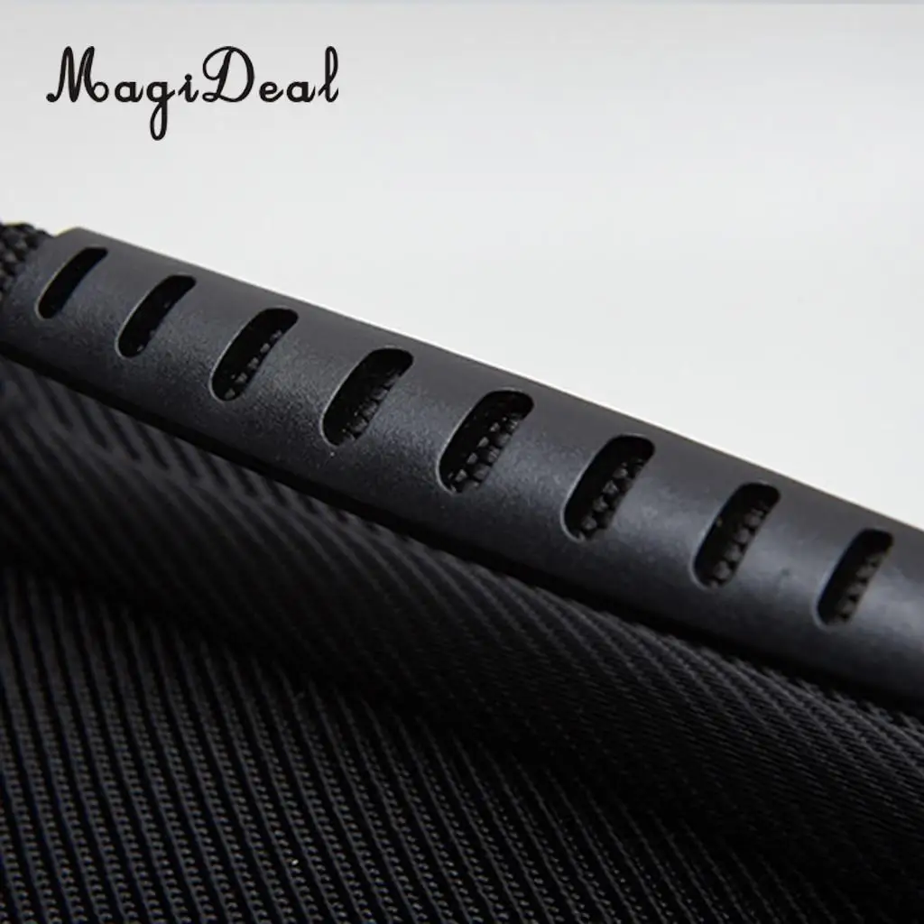 Electronics Travel Organizer Storage Bag for Accessories Cable Cord EVA Black Large 