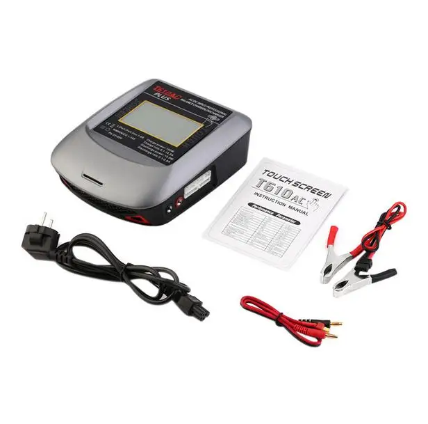 

T610AC PLUS 100W 10A Touch Screen AC/DC LiPo Balance Charger Dual High Power