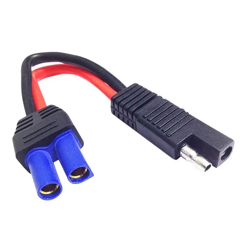 Copper Thick For SAE Adapter Cable SAE Plug Wire To EC5 Female Power