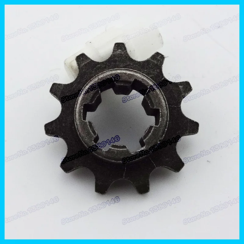 T8F 11T front pinion sprocket 11 tooth of clutch gear box for 2 stroke 47cc 49cc mini moto pocket dirt bike Crosser Minimoto