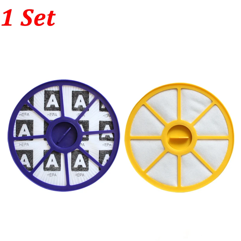 2Pcs/1 Set Front Post Motor HEPA Filter For Dyson DC04 DC05 DC08 DC19
