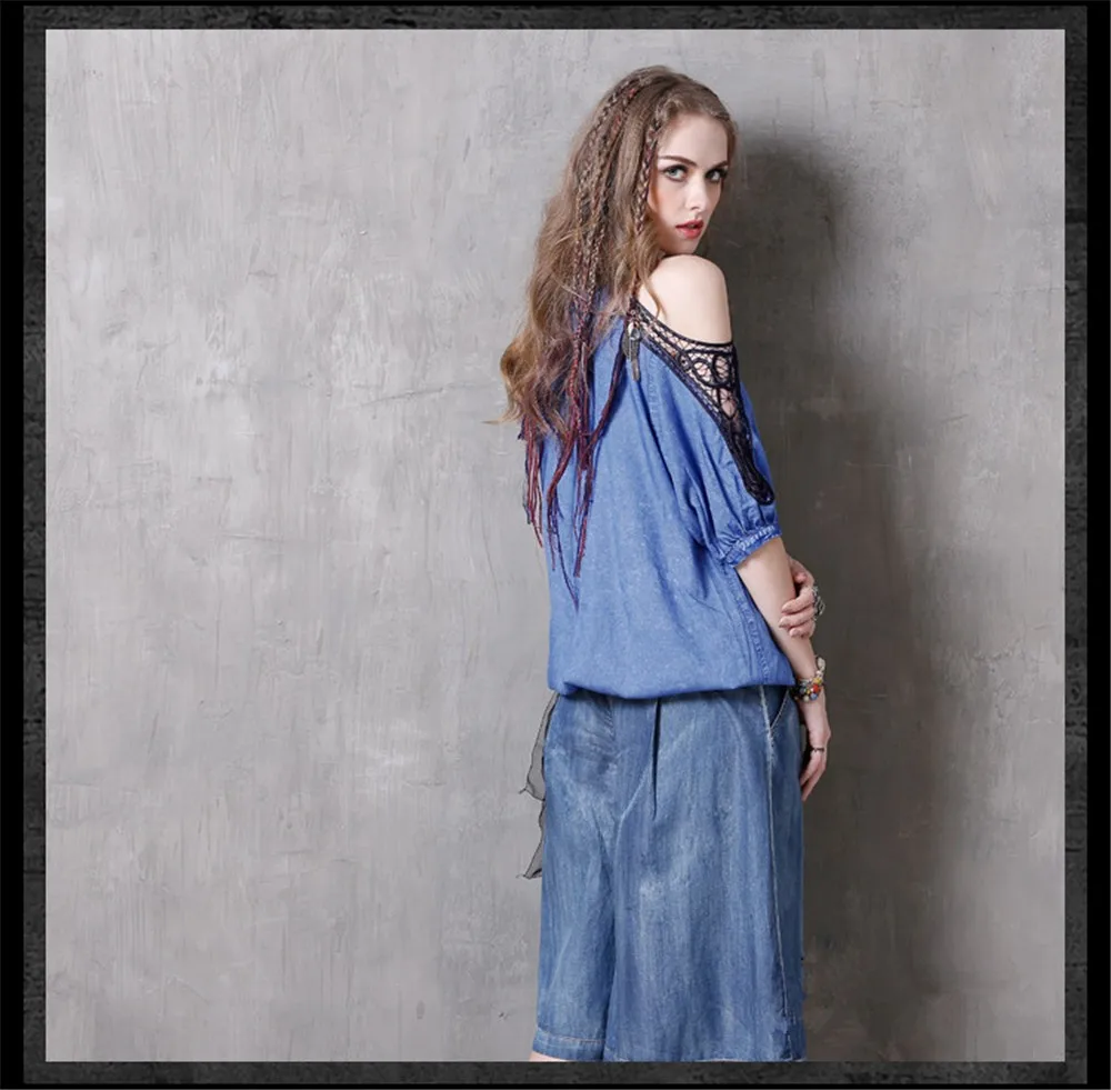 Vintage Autumn Loose Women Blouse 90% Cotton O-neck Women Shirt Hollow Out Sleeve Blusa Feminina Elegant Shirt Women's Clothes (28)