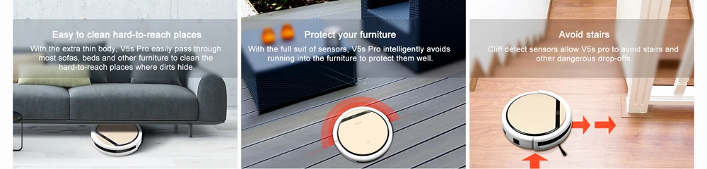 ILIFE V5s Pro Intelligent Robot Vacuum Cleaner (10)