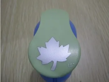 

Free Shipping 1.5"(3.8cm)Leaf EVA foam punches paper punches for greeting card handmade DIY scrapbooking craft punch machine