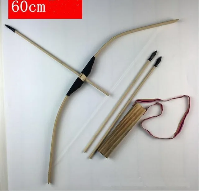 US $6.60 Children Outdoors Shooting Bows And Arrows With Arrow Box Original Bow And Arrow 1 Set Children'S F