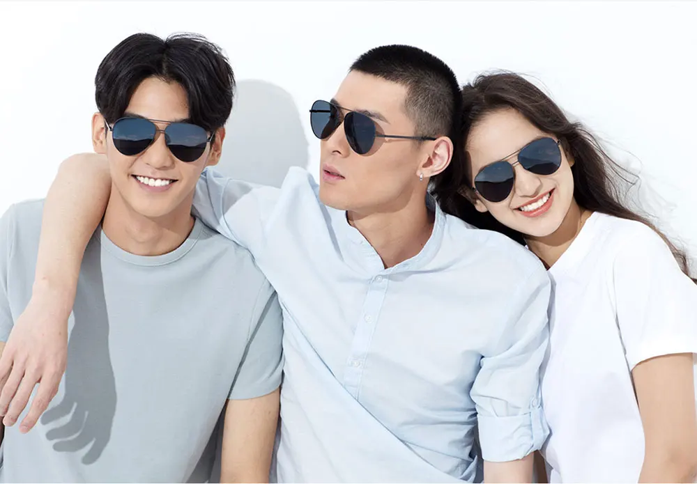 Original Xiaomi TS Brand Polarized Stainless Sun Lenses Glasses 100% UV Isolation Colorful Xiaomi Mijia Sunglasses Women Man (2)