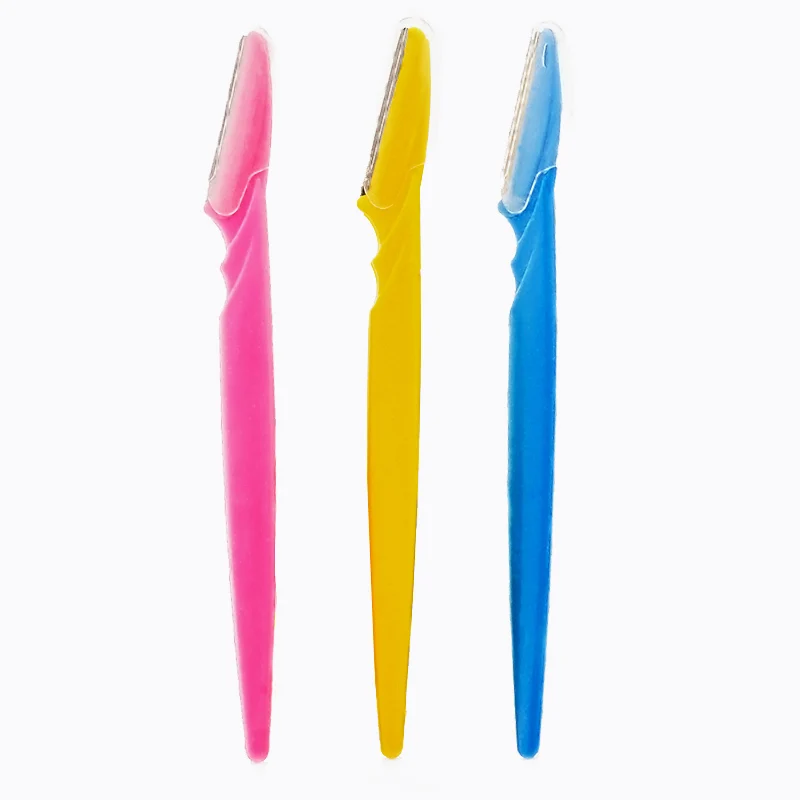 Meet Across Mini Eyebrow Trimmer 3PCS Safe Shaving Razors Small Size