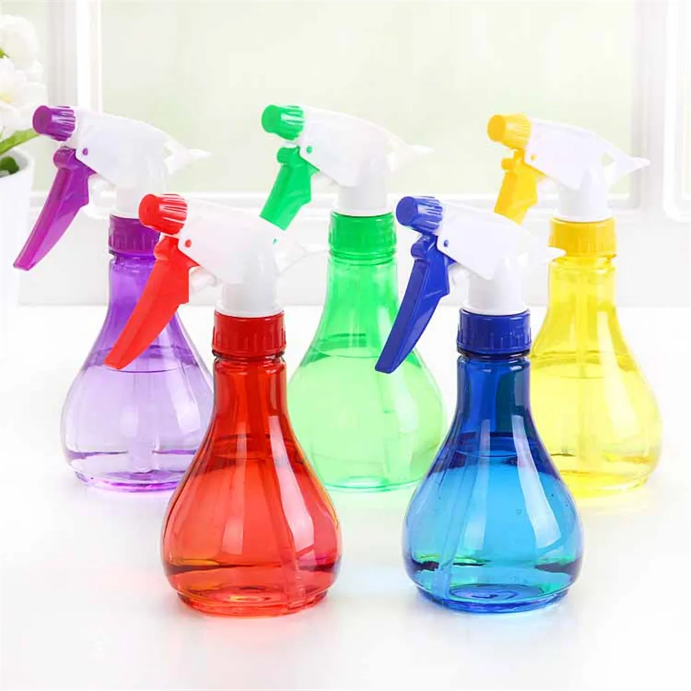 

Empty Plastic Watering Pot Sprinkler Water Spray Bottle Watering Flowers For Salon Plants Home Candy Colors 250ml 6 Colors
