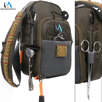 CRAZY DEAL ❤️ Maximumcatch Fly Fishing Bag Fishing Chest Pack Fishing Backpack With Fishing Tool Accessory - discount item 45% OFF Sports & Entertainment