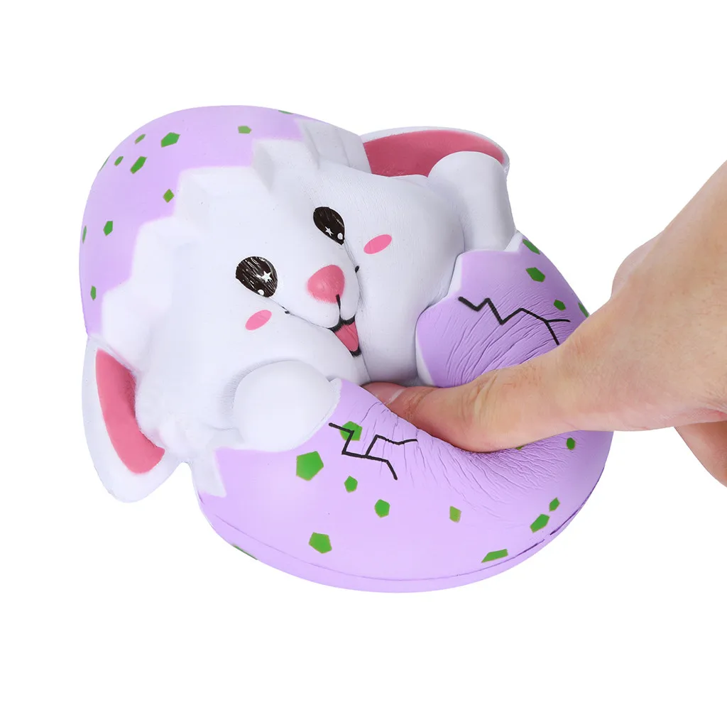 1coloue сжимаемые мягкие каваи яйца Happy Easter с ароматом медленное увеличение