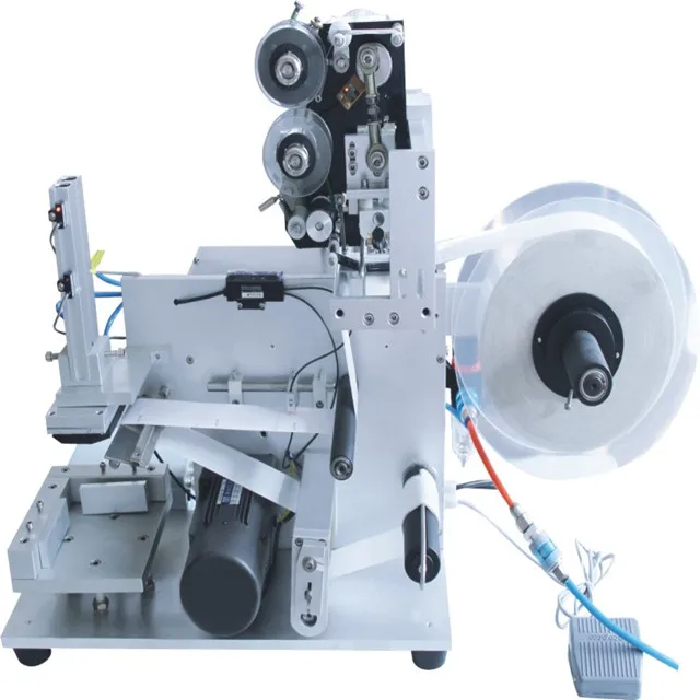 

Semi Automatic Flat Surface ,Square Bottle Labeling Machine With Date Printing Machine For Sale