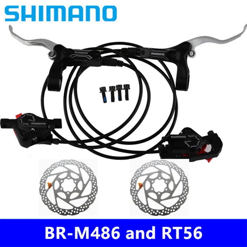 Бесплатная почта новый SHIMANO BR M486 RT56/G3 горный велосипед тормозной масляный