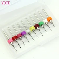 10 шт печатной платы Распечатать платы Карбид Micro Сверла инструмент 0,3 мм до 1,2 мм Новый S08 Прямая поставка - изображение