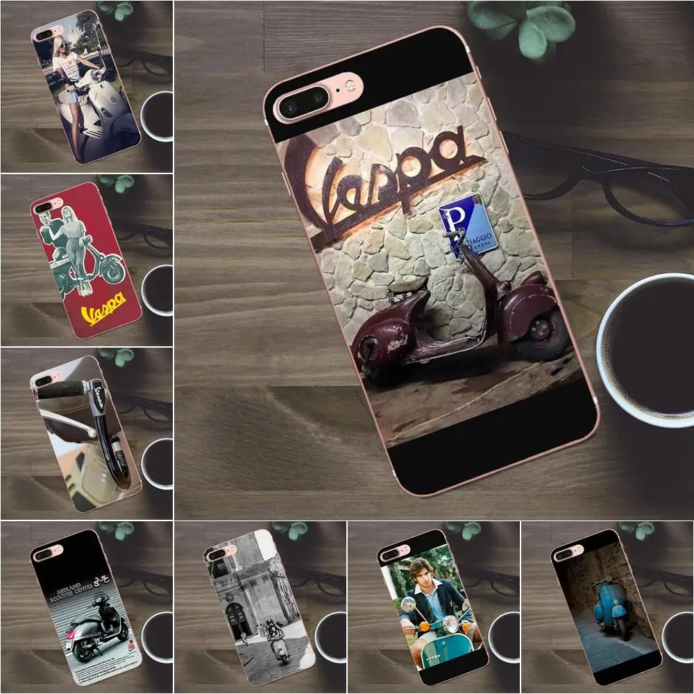 Чехол для скутера Bixedx Huawei G8 Honor 5C 5X 6 6X 7 8 9 Y5II Mate P7 P8 P9 P10 P20 Lite Plus 2017 Vespa|Бамперы| |