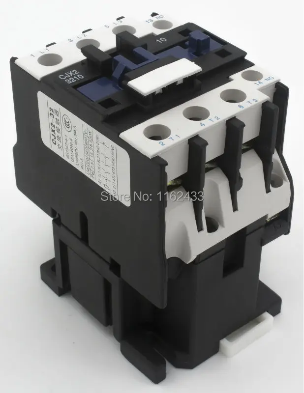 

CJX2-3210 32A 3P NO AC contactor CJX2-32 LC1-D32 series contactor 220V 380V 110V 48V 36V 24V