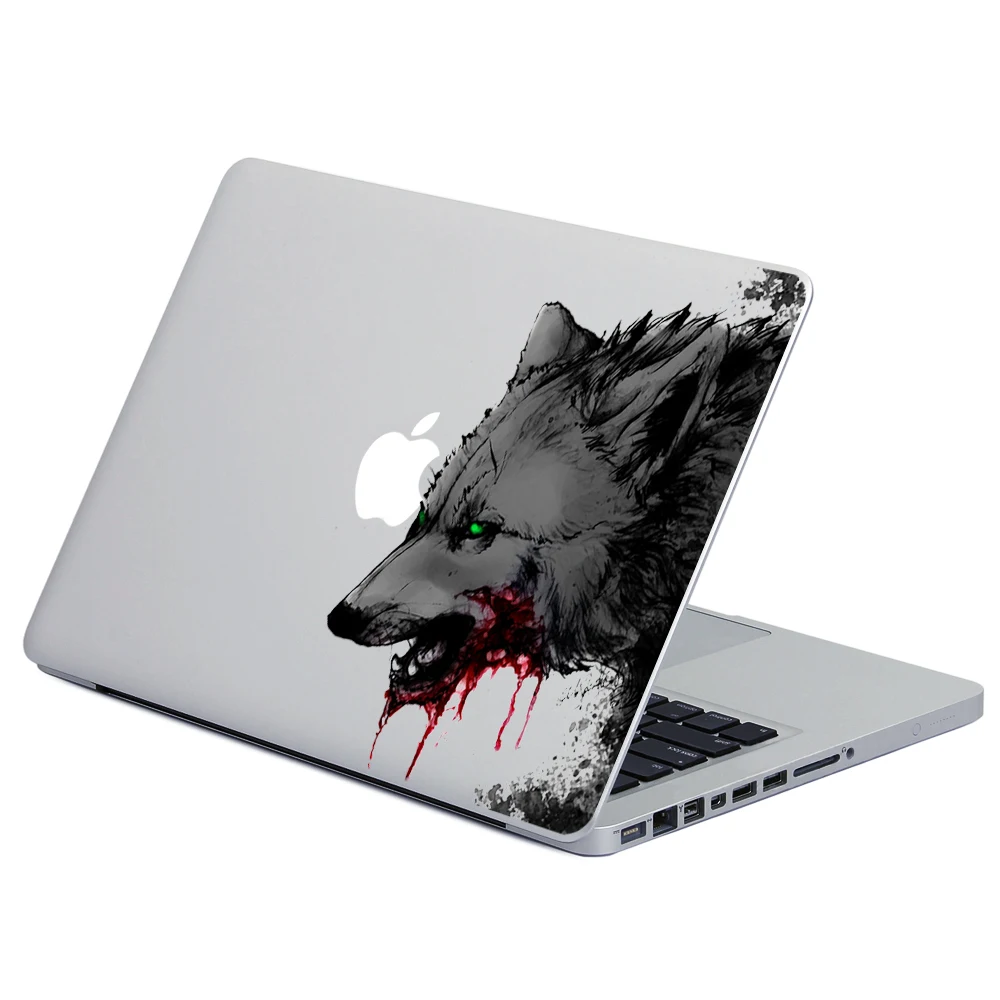 Setan Serigala Vinyl Decal Sticker Laptop Untuk Macbook Pro Air 13