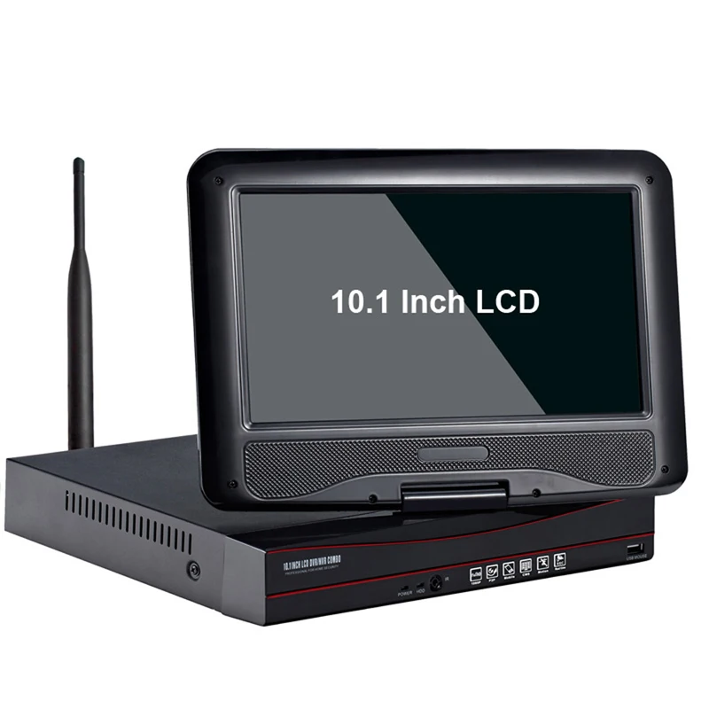 SSICON 2 в 1 960P 10 &quotЖК экран монитор Беспроводной NVR CCTV система 1.3MP Открытый IP Wifi