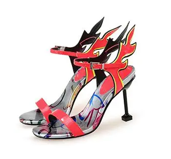 Ажурная обувь; женские пикантные туфли на высоком каблуке и танкетке; Zapatos De Mujer; туфли с квадратным носком; вечерние женские туфли; Новинка; chaussures femme - Цвет: AS SHOW
