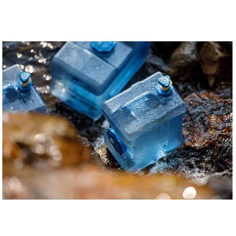 Tanque de Água de Grande Capacidade ao ar Recipiente de Água Chaleira de Condução com Torneira Transporte da Gota Balde Livre Portátil Camping Piquenique 24l 8 Bolsas de água