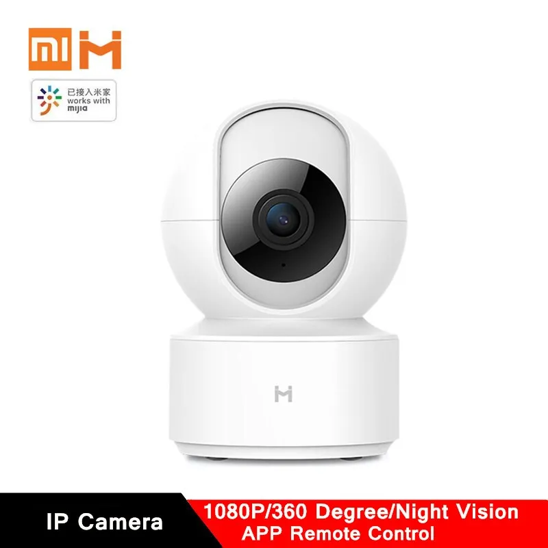 

Xiaomi 1080P Smart Home IP Wireless Camera 360 Degree Panoramic IMILAB IR Night Vision Al Detection Mi Home APP Remote Control