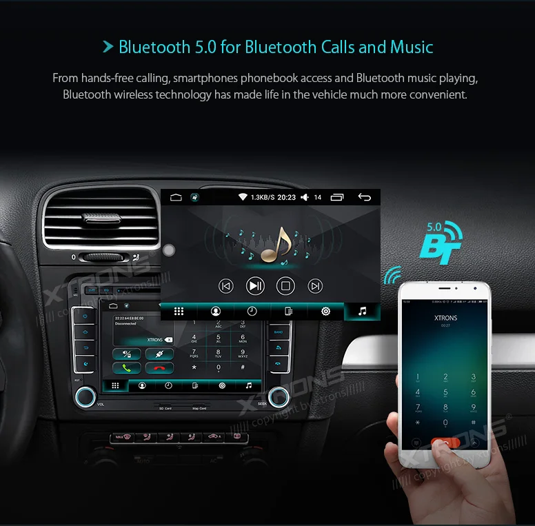 Cheap XTRONS 7" Android Head Unit Stereo Radio GPS Video Car DVD Player for Volkswagen Passat CC Eos Estate Sedan for Skoda for Seat 11