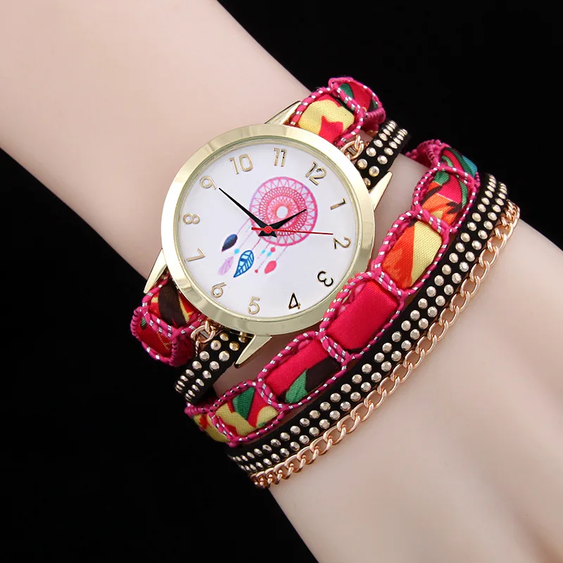 Новые Модные Дизайнерские повседневные часы кожаный браслет женские наручные часы Relogios Femininos женские ВИНТАЖНЫЕ КВАРЦЕВЫЕ ЧАСЫ xfcs - Цвет: Красный