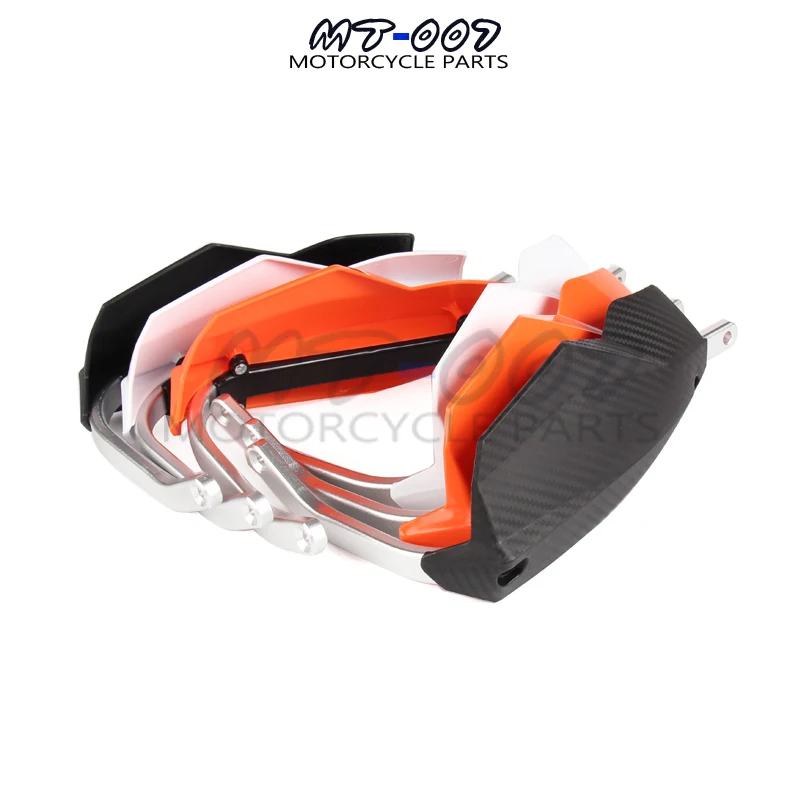 

3 colors available black white orange 22mm motorbike parts moto protection motocross hand guard for SXF motorcycle handguard