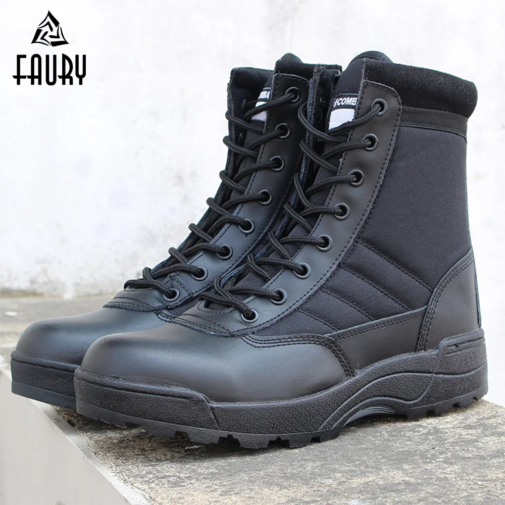 

Military Tactical Boots Women Men Combat Tactical Boots Outdoor Army Shoes Autumn Winter Ankle Boots Botas Tacticos Zapatos