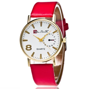 

Couple Lover Watches Quartz Dial Sport Clock Men Women Casual Leather Strap Watch Women's Dress Couple Gift Relogios Femininos