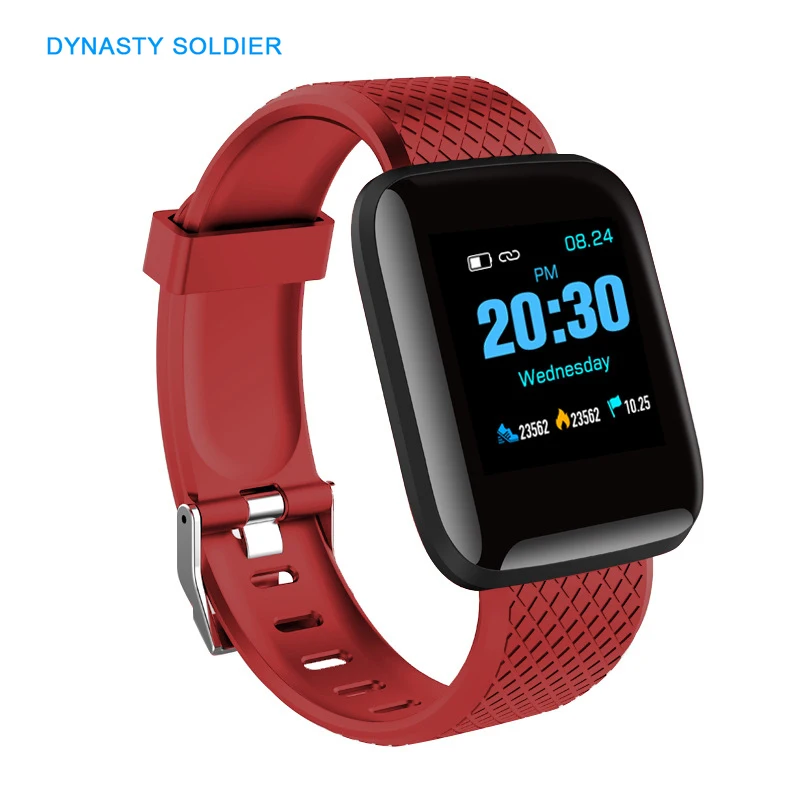 

New Smart Watch Color Screen Blood Pressure Fitness Tracker Heart Rate Monitoring Wristband Sports Pedometer For Android IOS