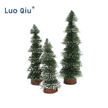 

Mini Christmas Tree Desktop White Pagoda Snow Fir Christmas Decoration Ornament Festive Party Decorations