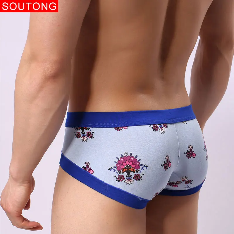 Soutong 2019 пикантные Для мужчин нижнее белье мужские трусы Homme кальсоны Marca Cuecas